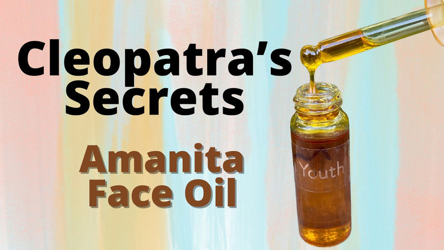 Making Amanita Face Oil